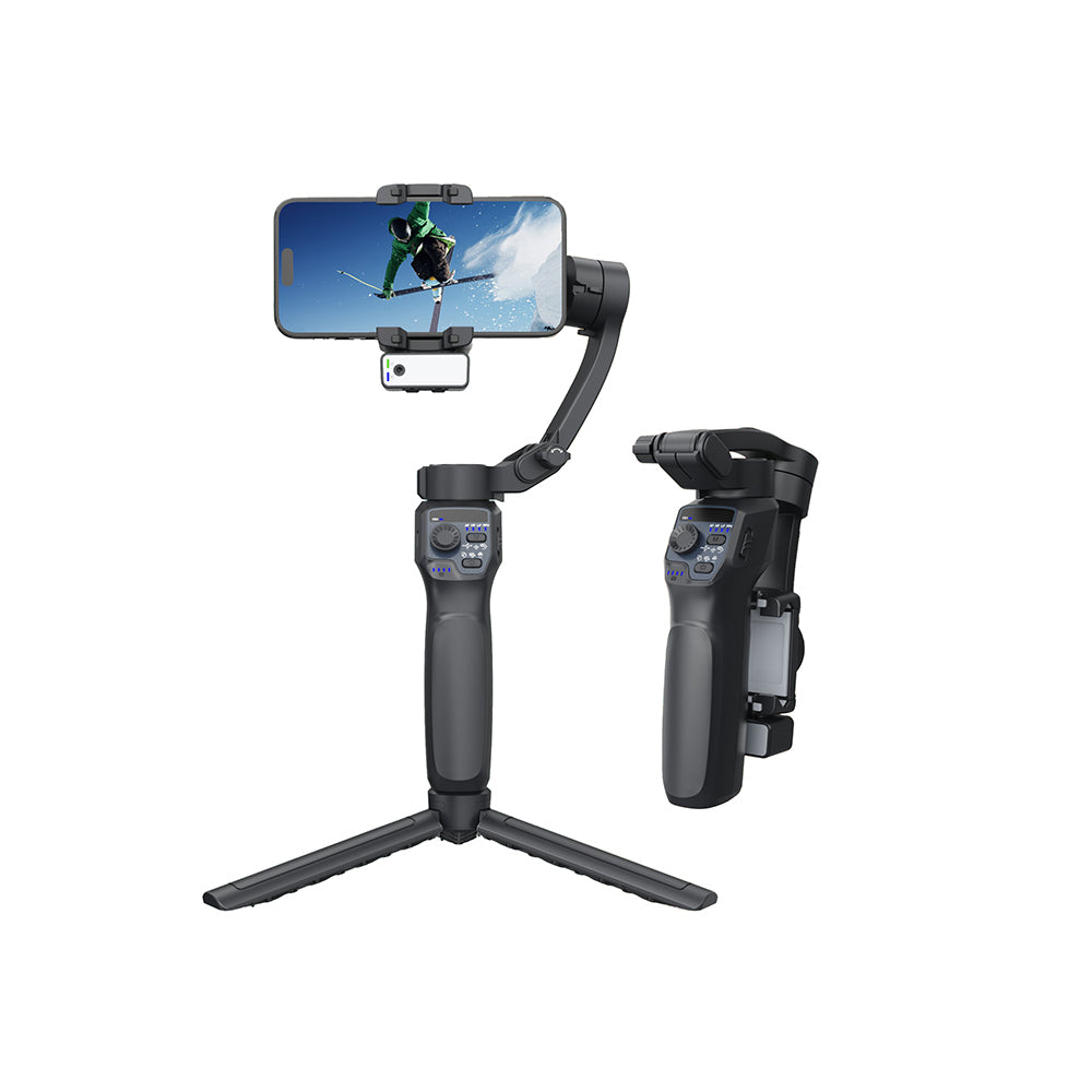 Go Des GD-F11 3 Eksenli El Tipi Yüz Tanıma Takip Özellikli Led Işıklandırma Aparatlı Gimbal Stabilizatör Go Des GD-F11 3 Eksenli El Tipi Yüz Tanıma Takip Özellikli Led Işıklandırma Aparatlı Gimbal Stabilizatör